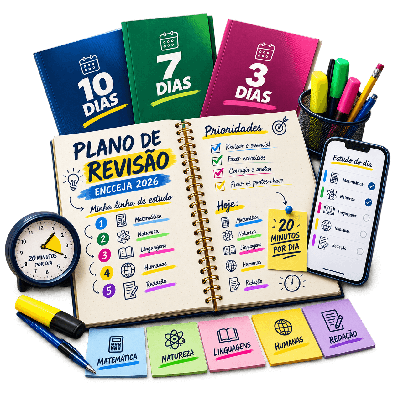 Plano de Revisão até a prova