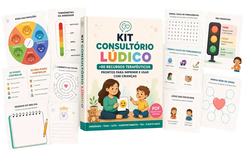 Kit Consultório Lúdico completo