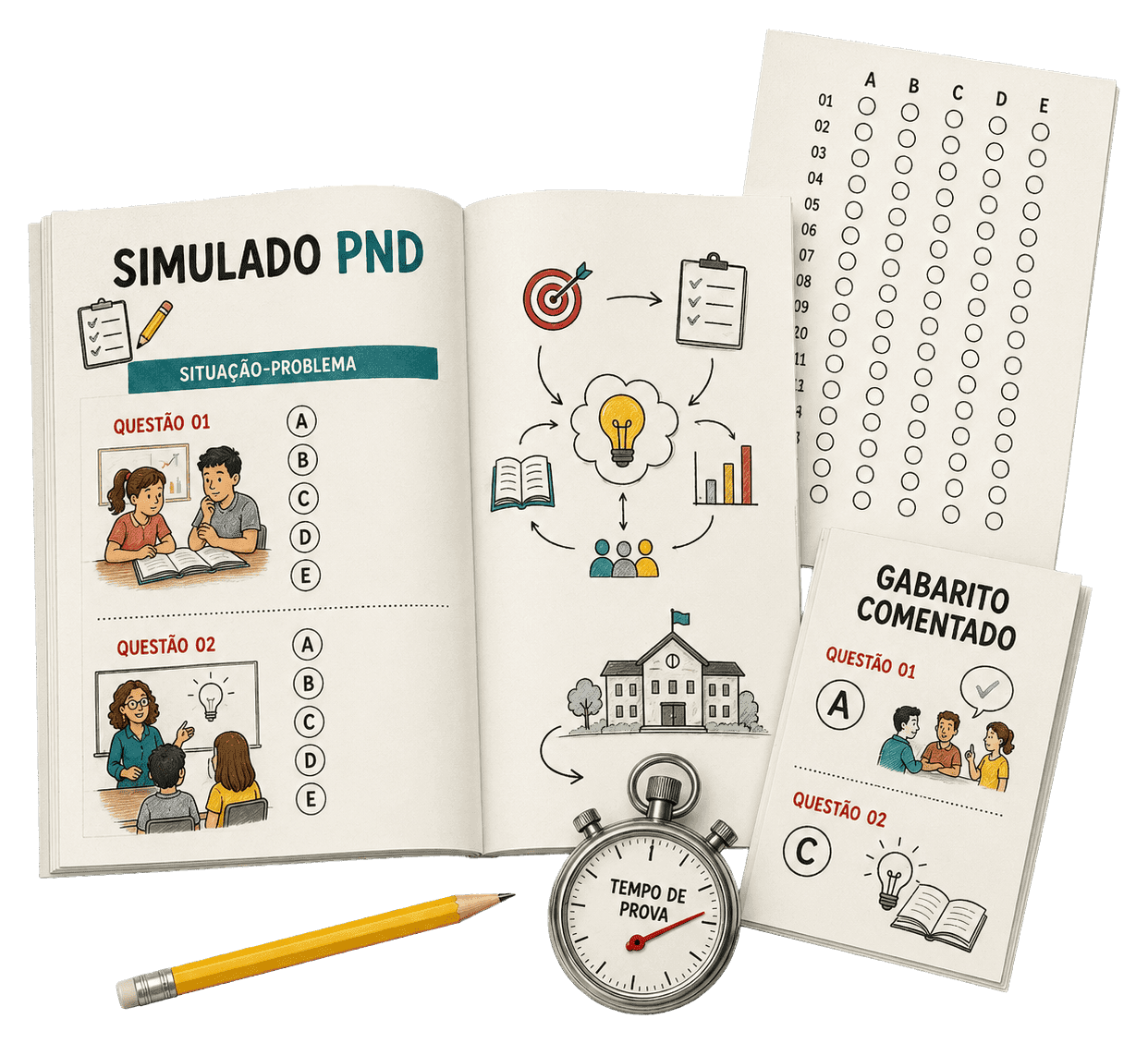 Simulado no formato da prova