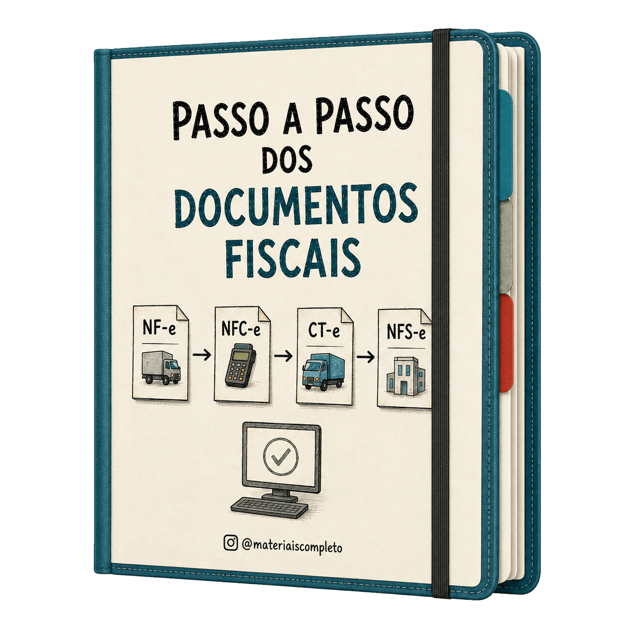 Guia de emissão de NF-e, NFC-e, CT-e e NFS-e