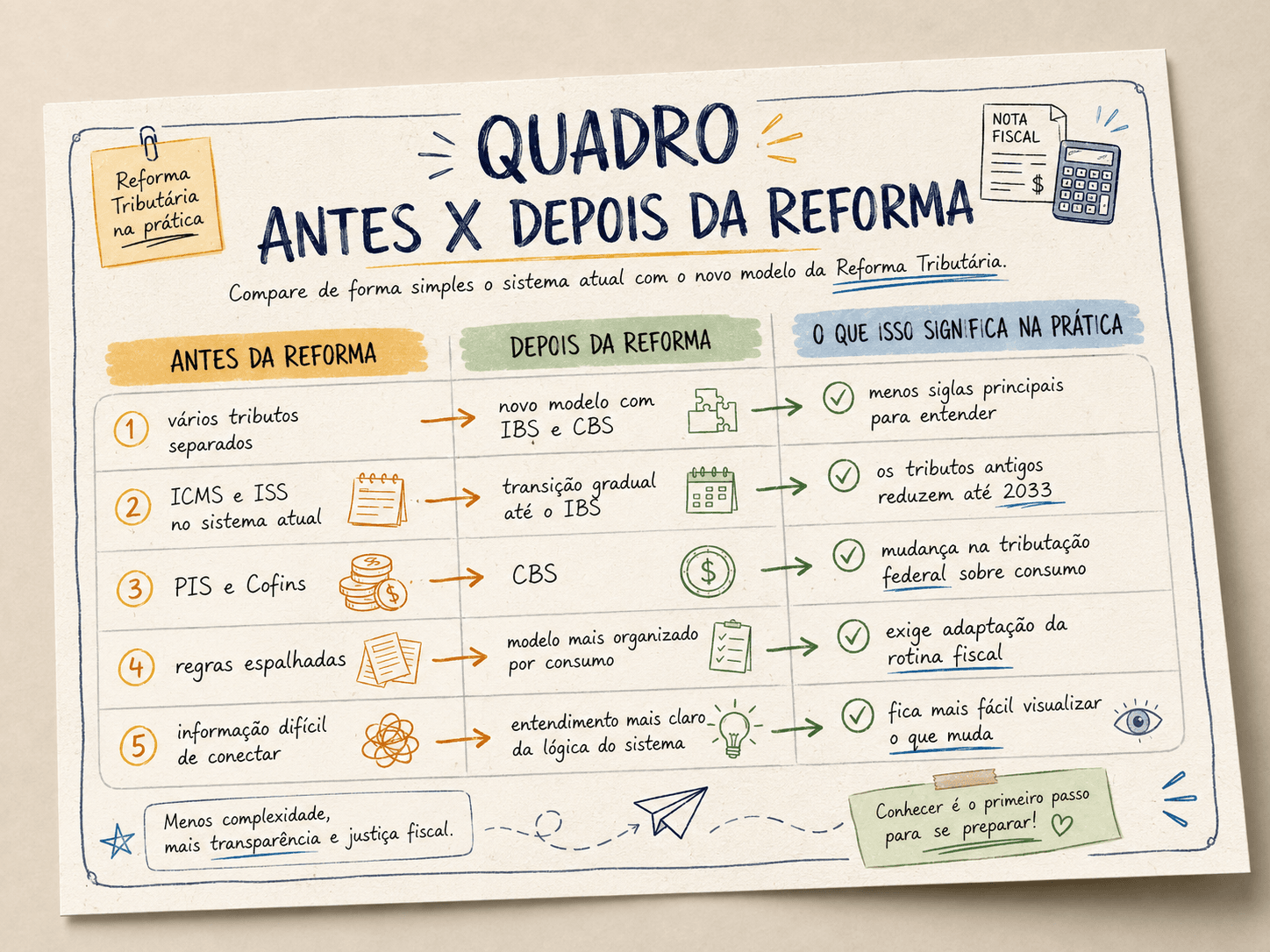 Quadro Antes x Depois